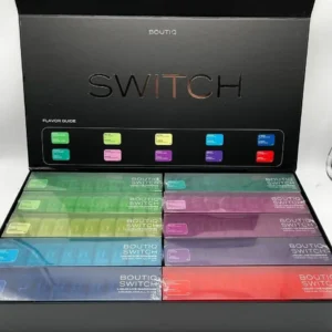 Boutiq Switch V4 2G Disposable Vape | Wholesale Liquid Live Diamonds – Top Runtz & Zkittlez Strains