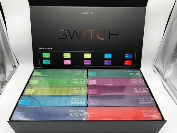 Boutiq Switch V4 2G Disposable Vape | Wholesale Liquid Live Diamonds – Top Runtz & Zkittlez Strains