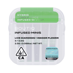 Boutiq Infused Minis Pre Rolls Juice and Zoap