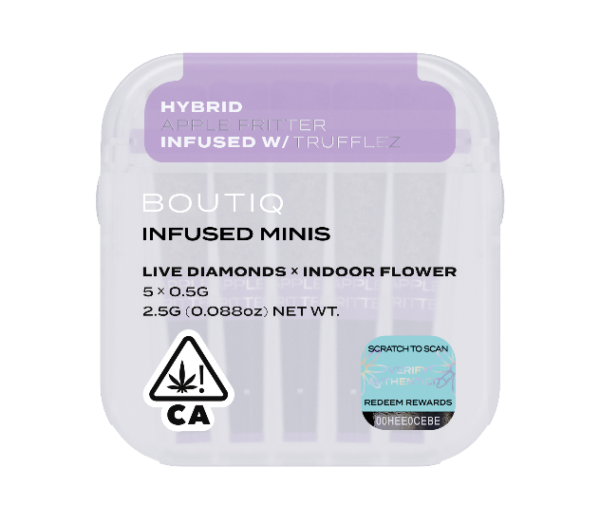 Boutiq Infused Mini Pre Rolls Apple Fritter x Trufflez