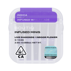 Boutiq Infused Minis Pre Rolls Melon Z and Slimeade