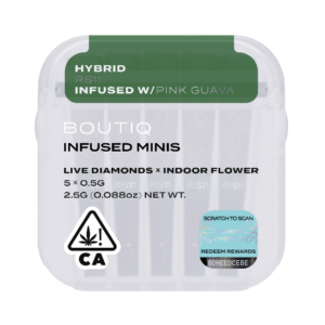 Boutiq Infused Minis Pre Rolls RS11 and Pink Guava