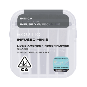 Boutiq Infused Minis Pre Rolls Texas Tea and Pecan Pie