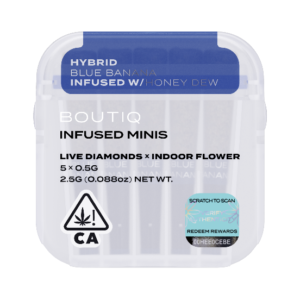 Boutiq Infused Minis Pre Rolls Blue Banana x Honey Dew