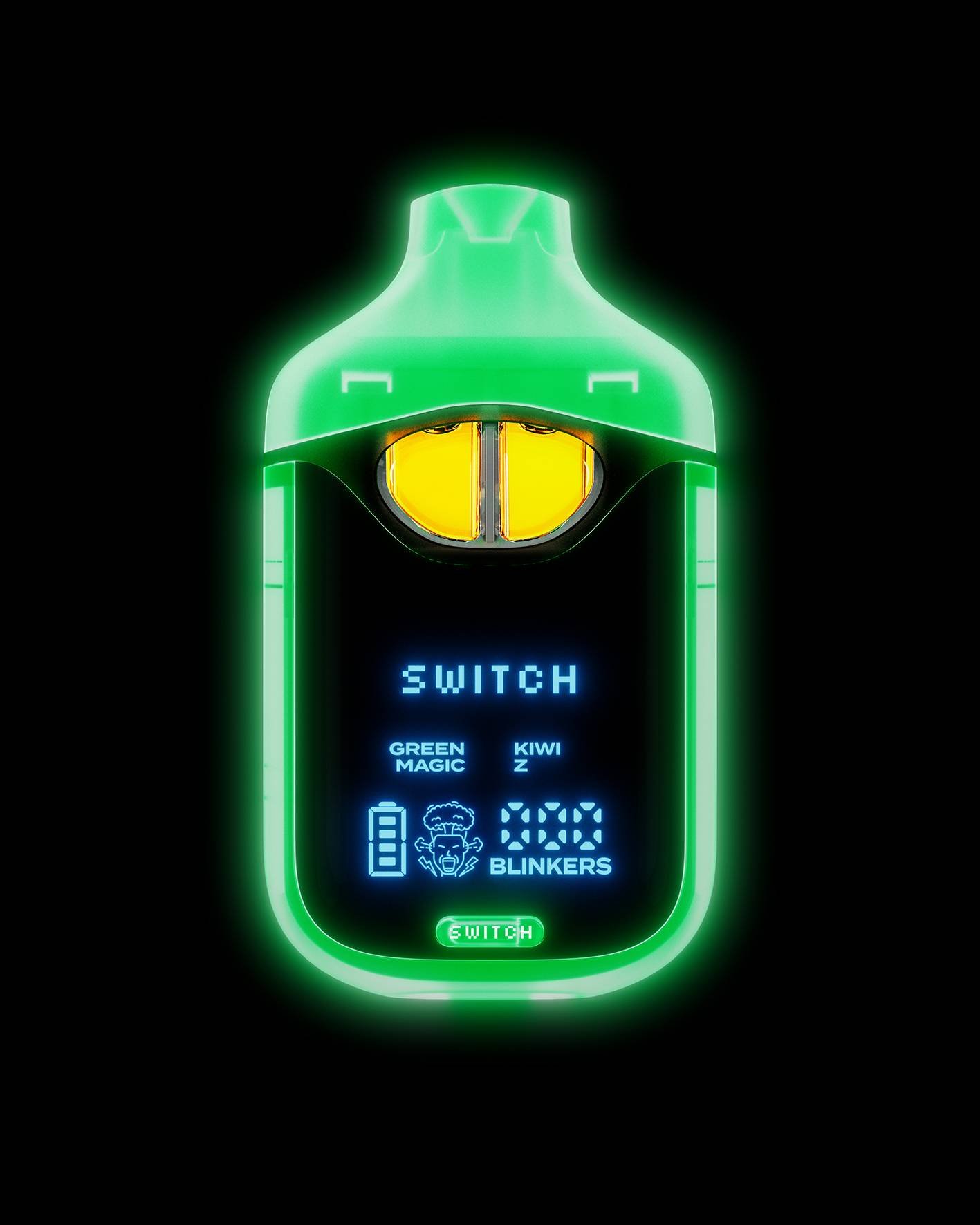 BOUTIQ SWITCH GLOW GREEN MAGIC GLOWING