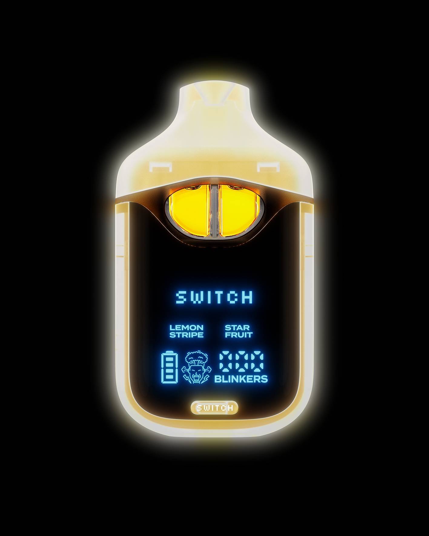 BOUTIQ SWITCH GLOW PINK TANGIE GLOWINGBOUTIQ SWITCH GLOW LEMON STRIPE GLOWING