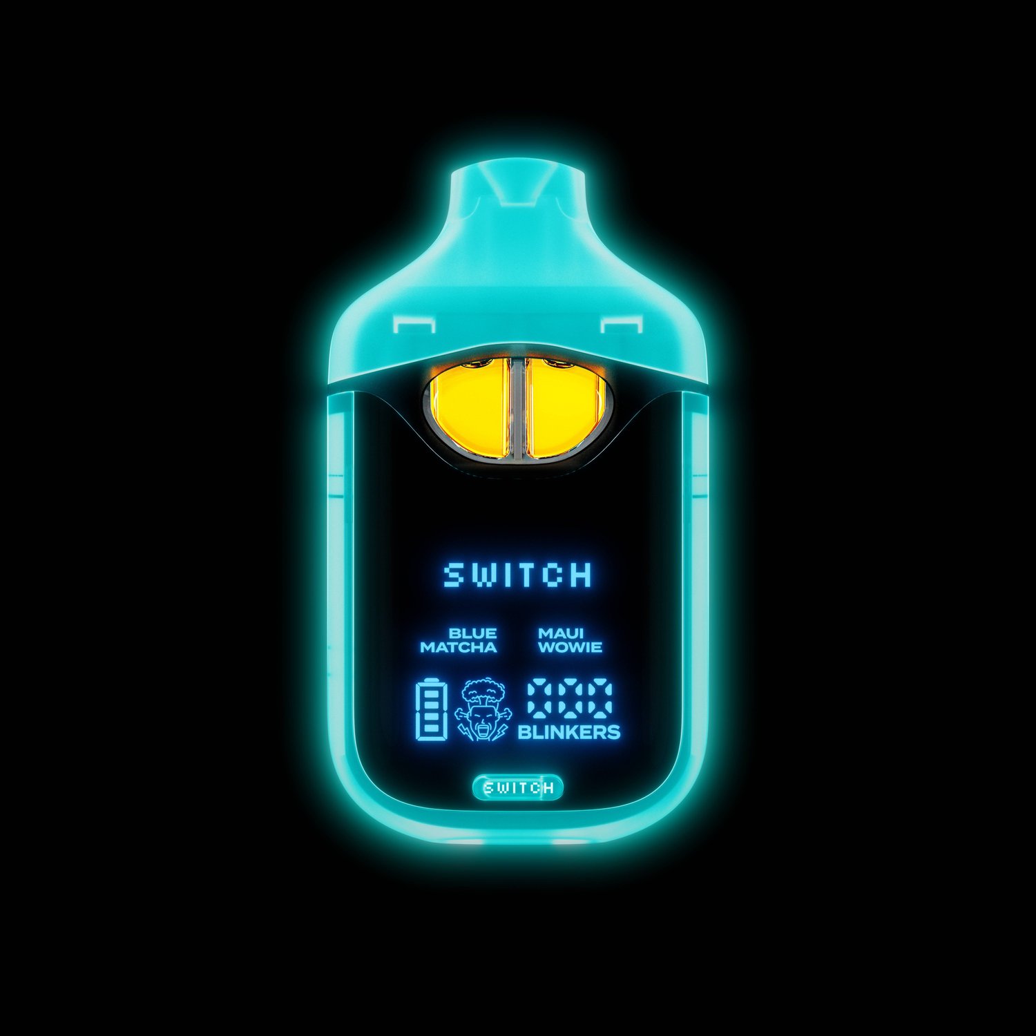 BOUTIQ SWITCH GLOW STILLS BLUE MATCHA GLOWIN