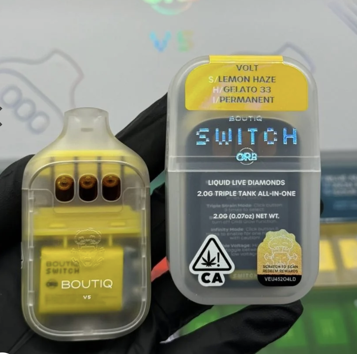 Boutiq Switch V5 3 Flavors 2g Disposable Vape,